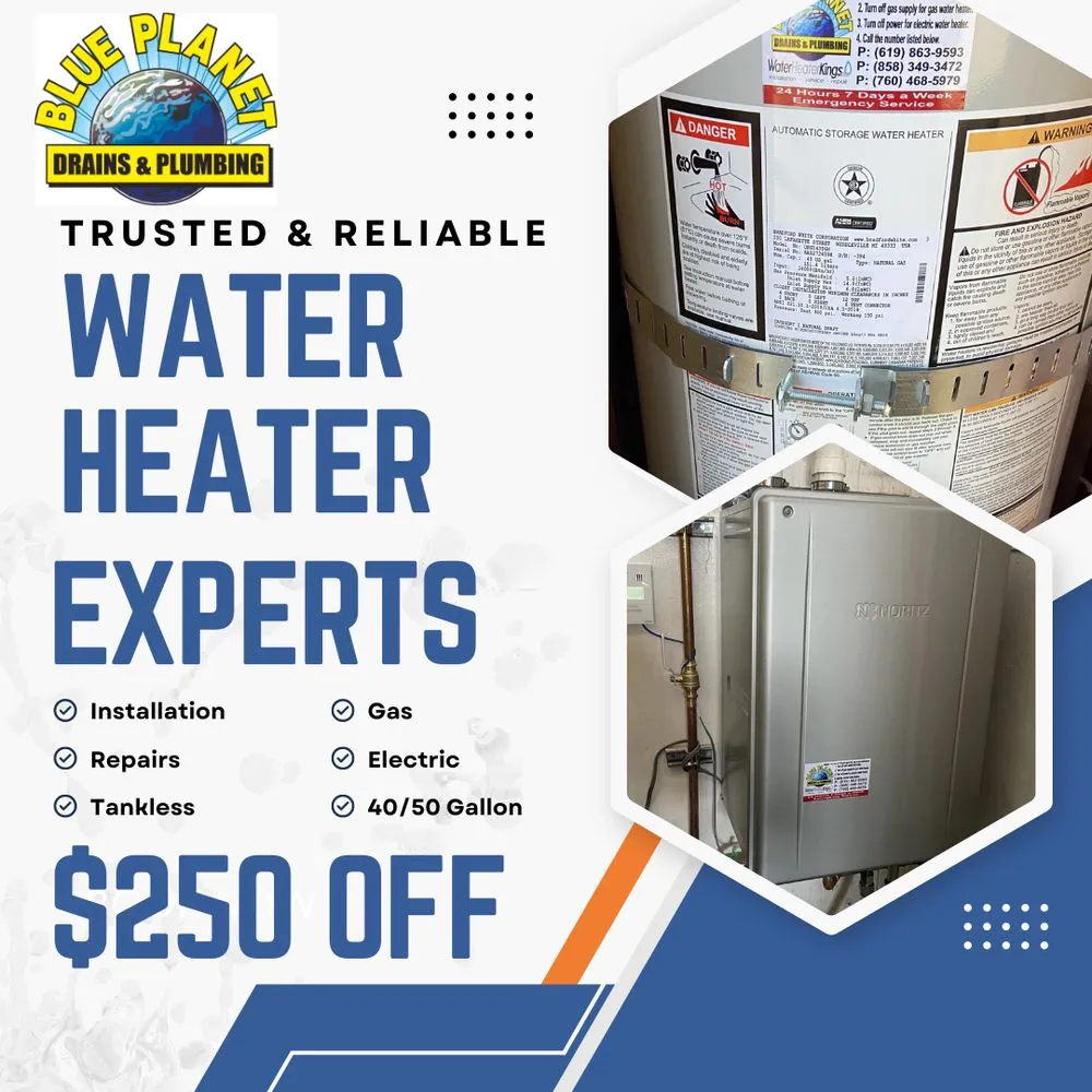 Slide of Blue Planet Drains & Plumbing