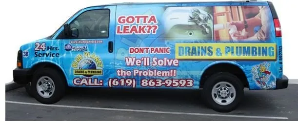 Slide of Blue Planet Drains & Plumbing