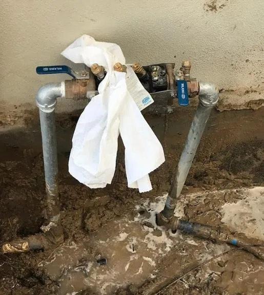 Slide of Blue Plumbing and Drain Cleaning