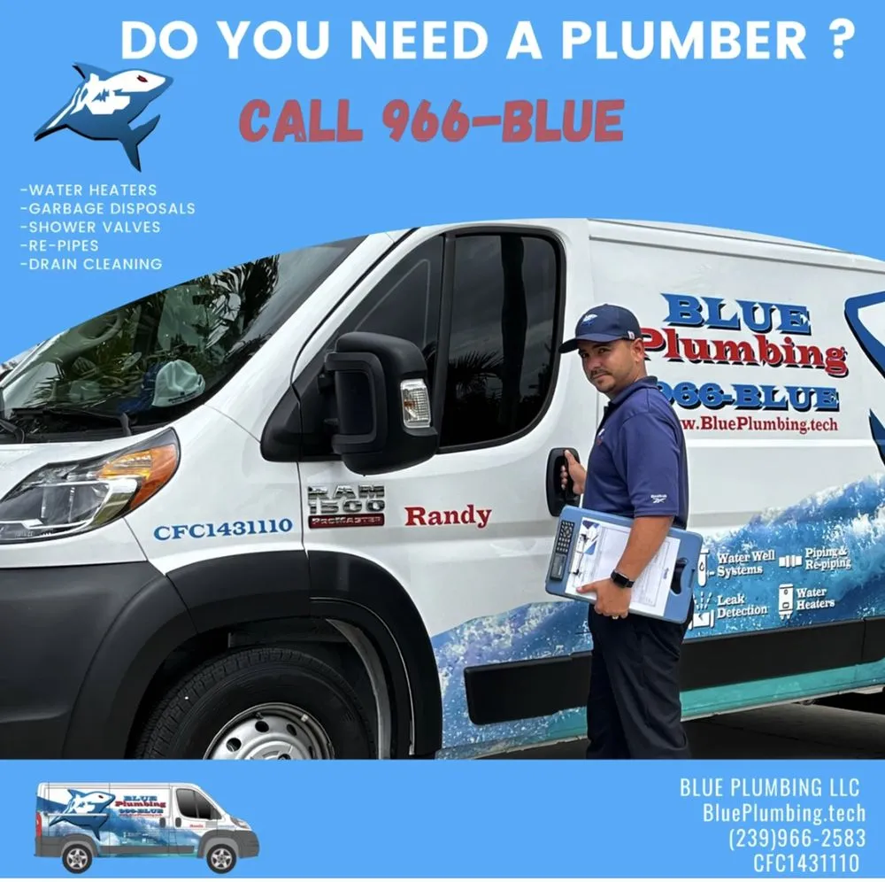 Slide of Blue Plumbing