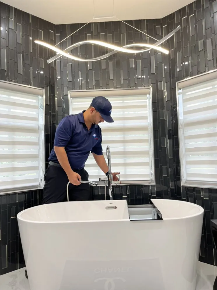 Slide of Blue Plumbing