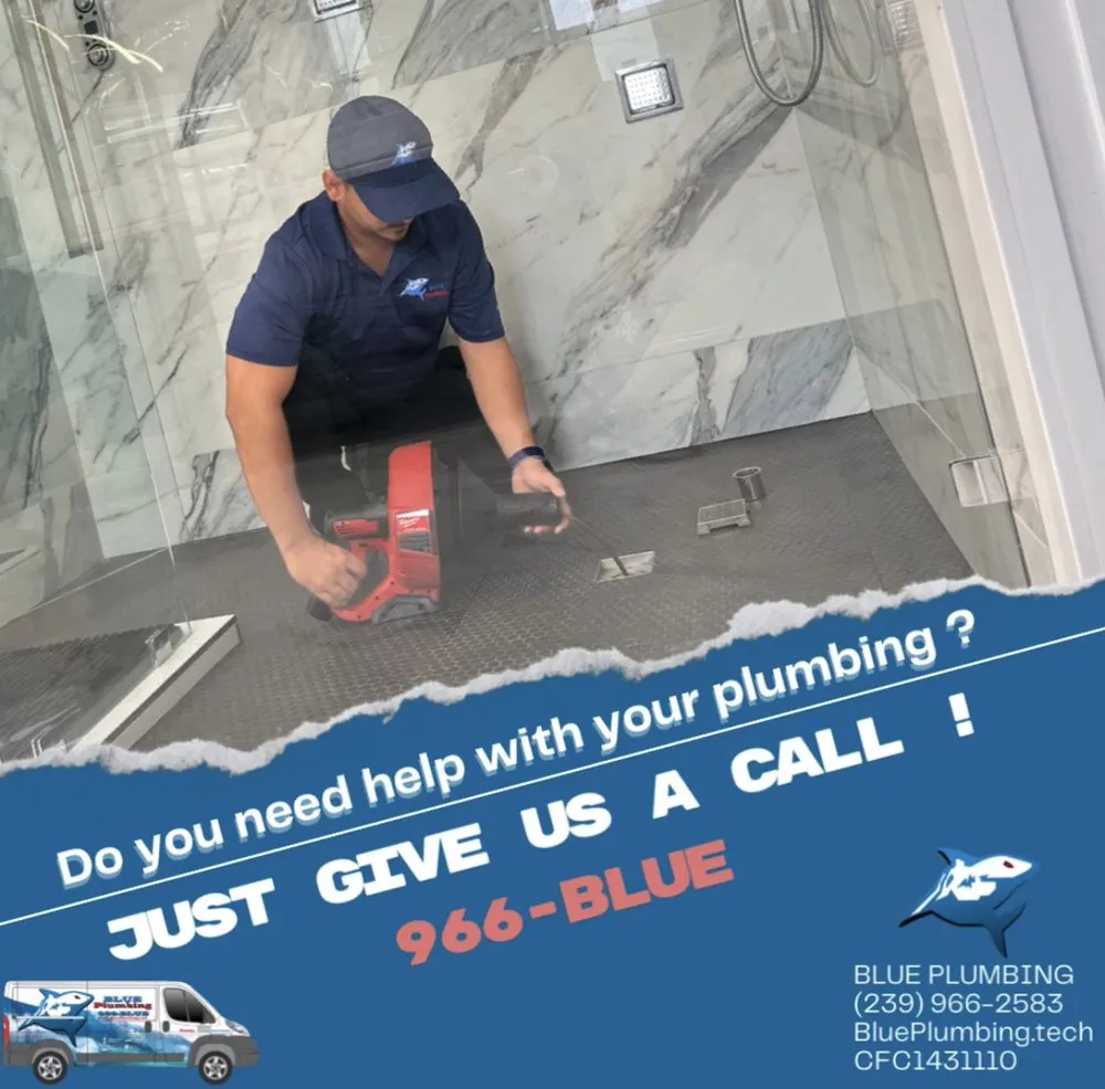 Slide of Blue Plumbing