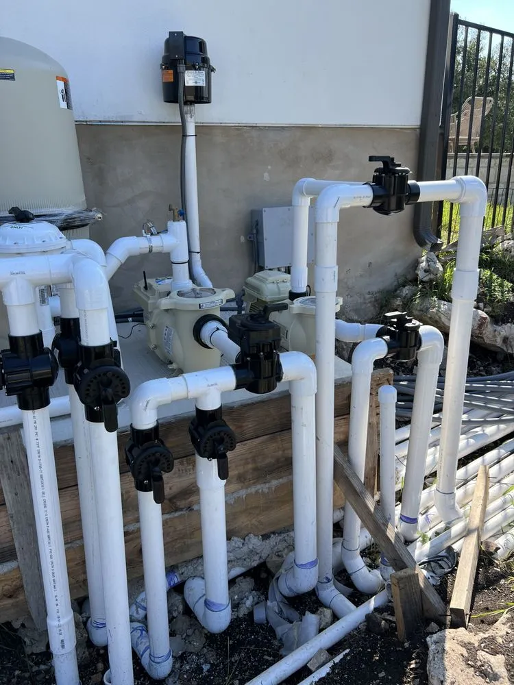 Slide of Blue Regio Pools