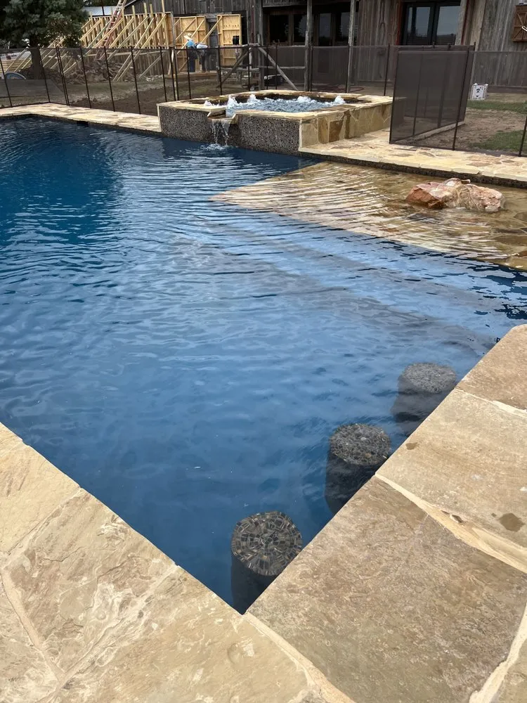 Slide of Blue Regio Pools