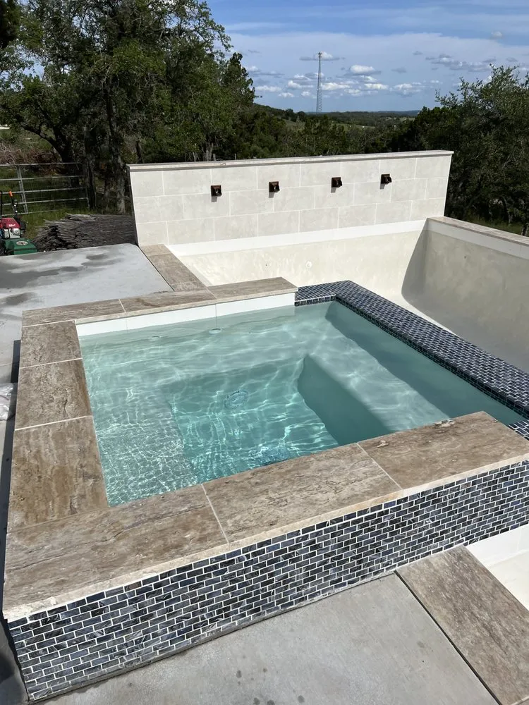 Slide of Blue Regio Pools