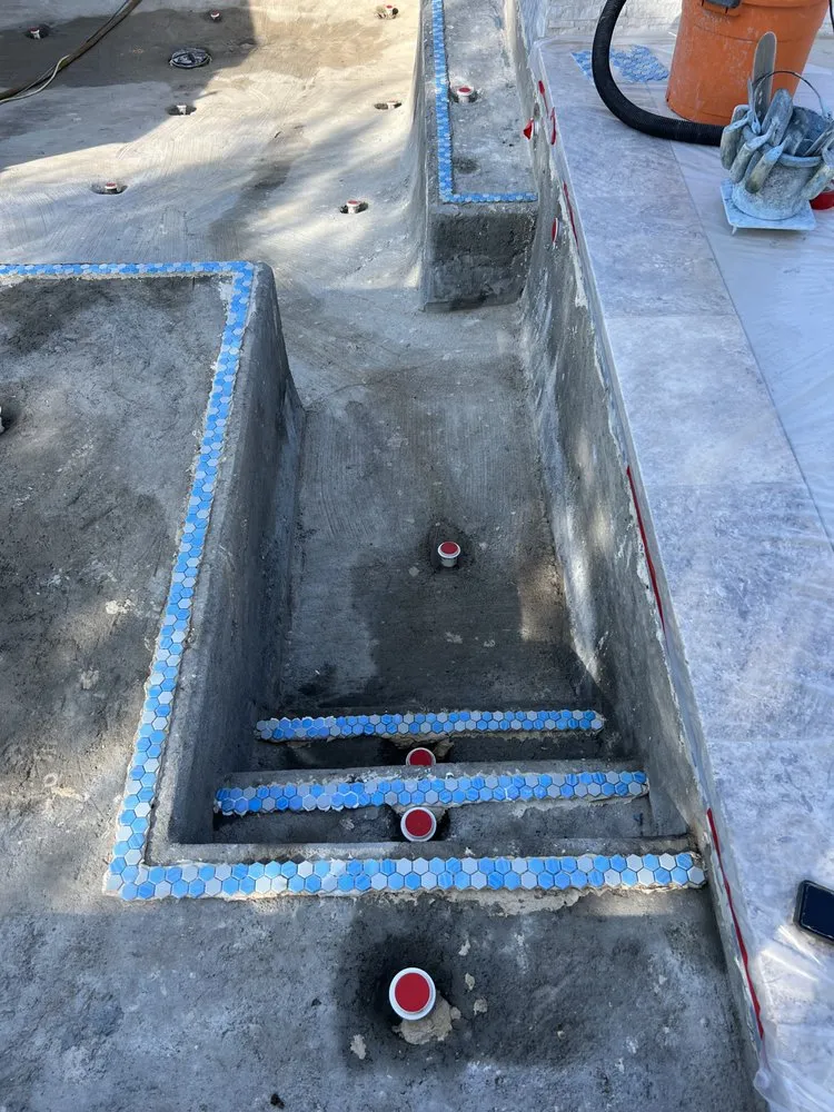 Slide of Blue Regio Pools