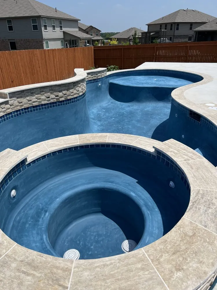 Slide of Blue Regio Pools