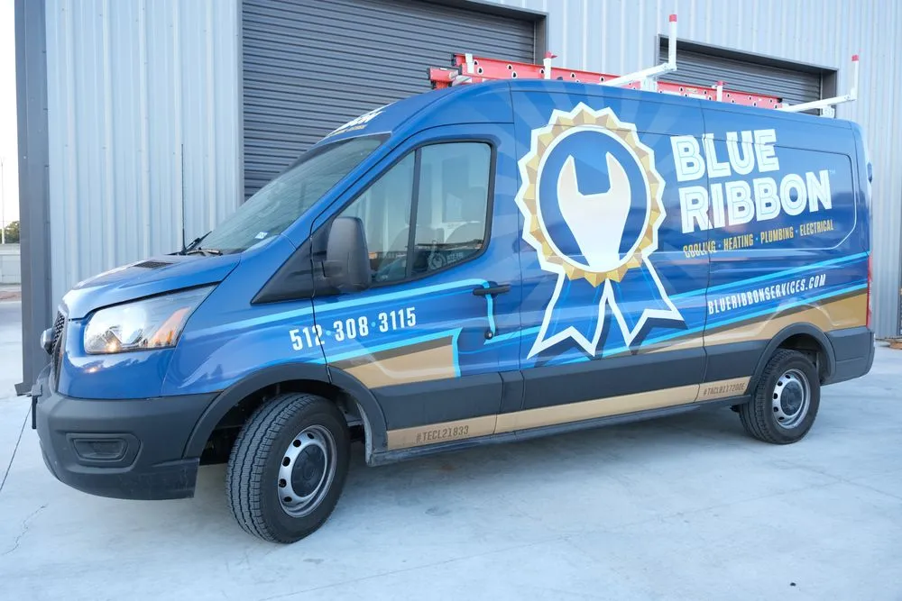 Slide of Blue Ribbon Cooling, Heating, Plumbing, & Electrical