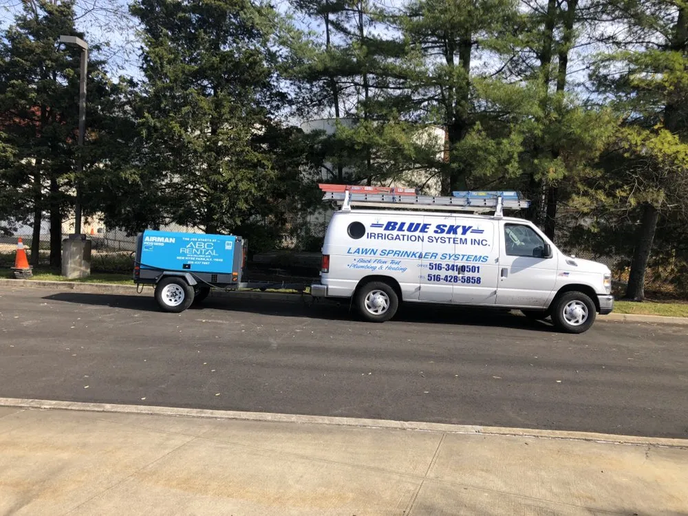 Slide of Blue Sky Irrigation System