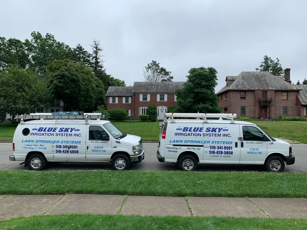 Slide of Blue Sky Irrigation System
