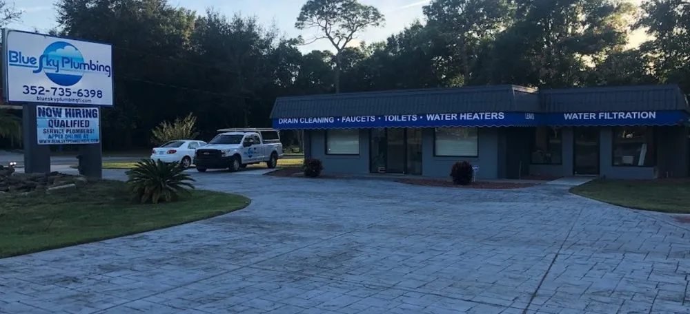 Slide of Blue Sky Plumbing