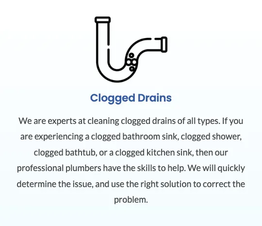 Slide of Blue Sky Plumbing