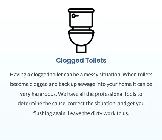 Slide of Blue Sky Plumbing