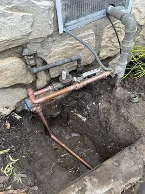 Blue Streak Plumbing & Rooter Logo