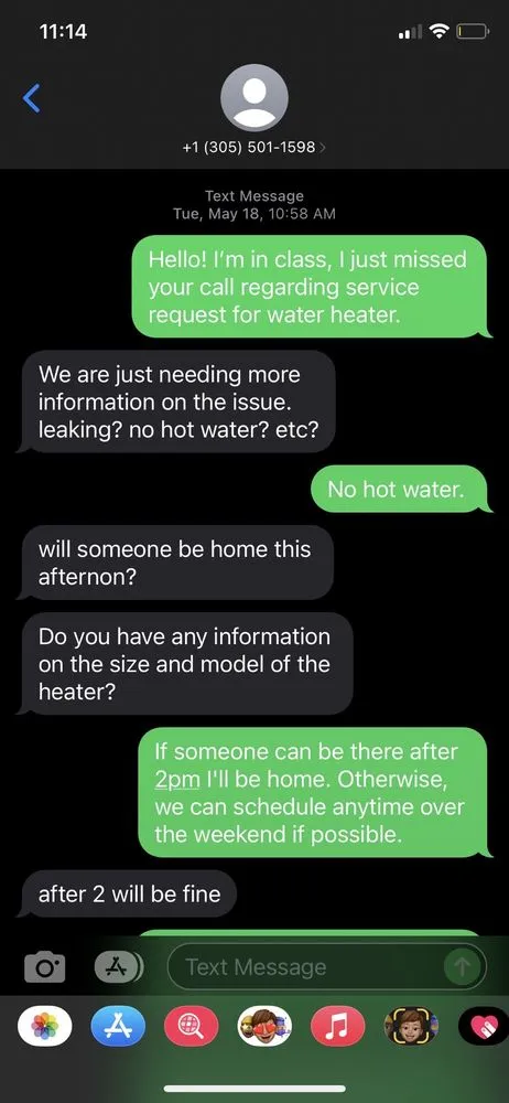 Slide of Blue Water Plumbing