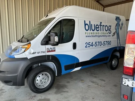 Bluefrog Plumbing - Waco Logo