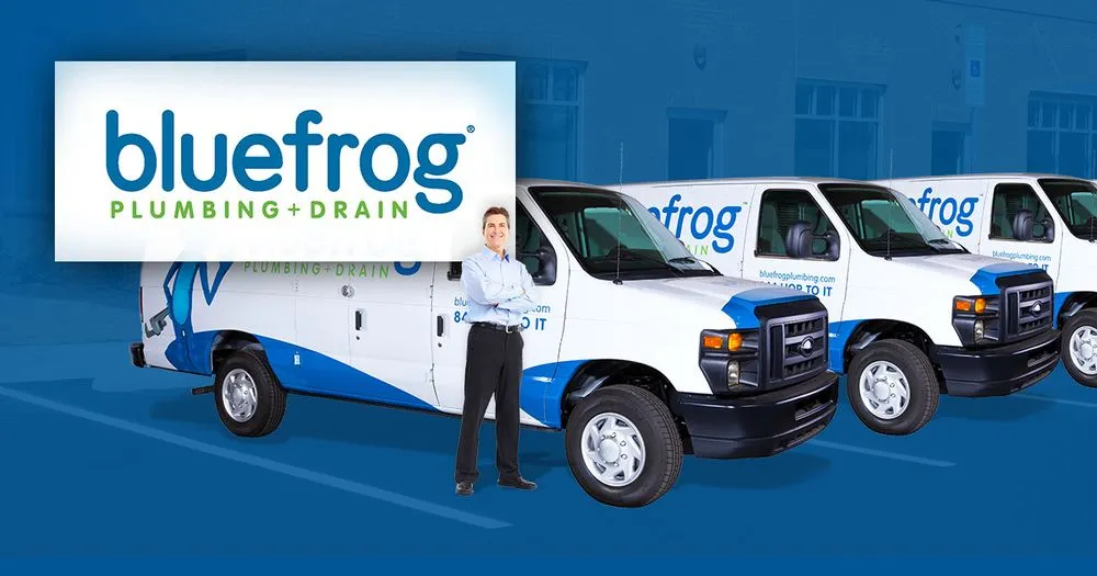 Slide of Bluefrog Plumbing + Drain