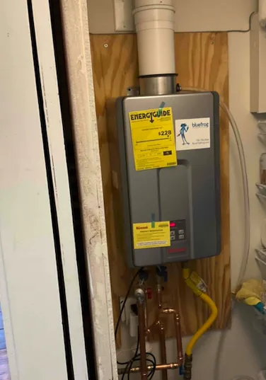 Slide of Bluefrog Plumbing + Drain