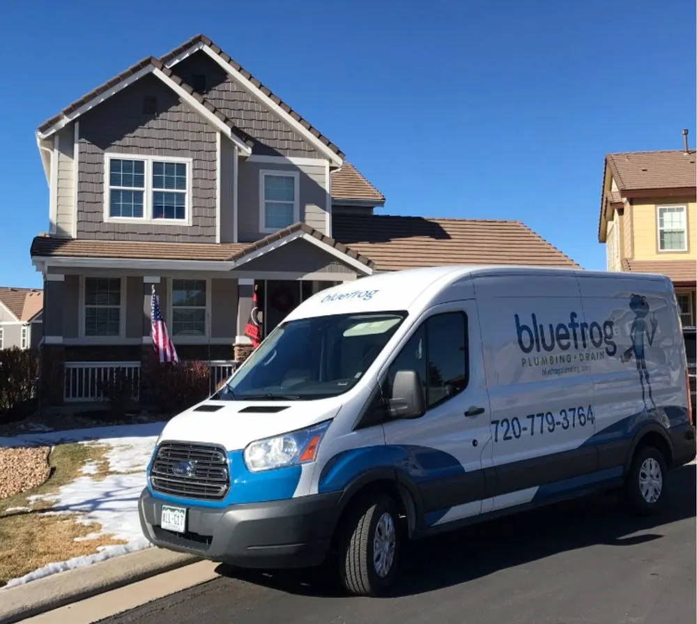 Slide of Bluefrog Plumbing + Drain