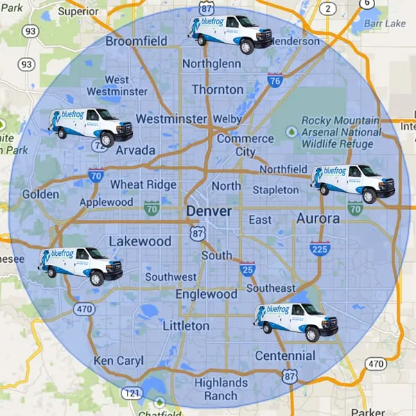 Slide of Bluefrog Plumbing + Drain