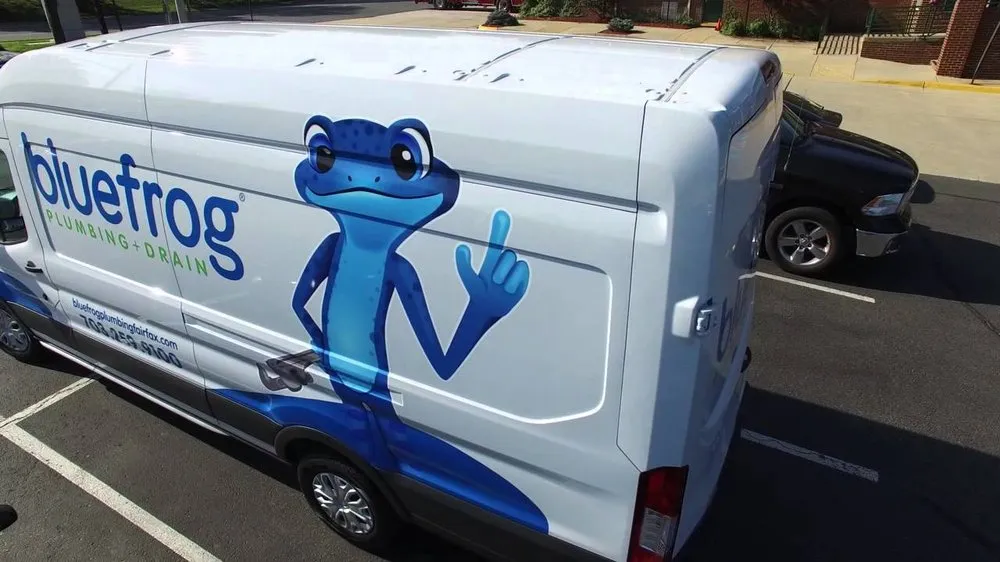 Slide of BlueFrog Plumbing Drain