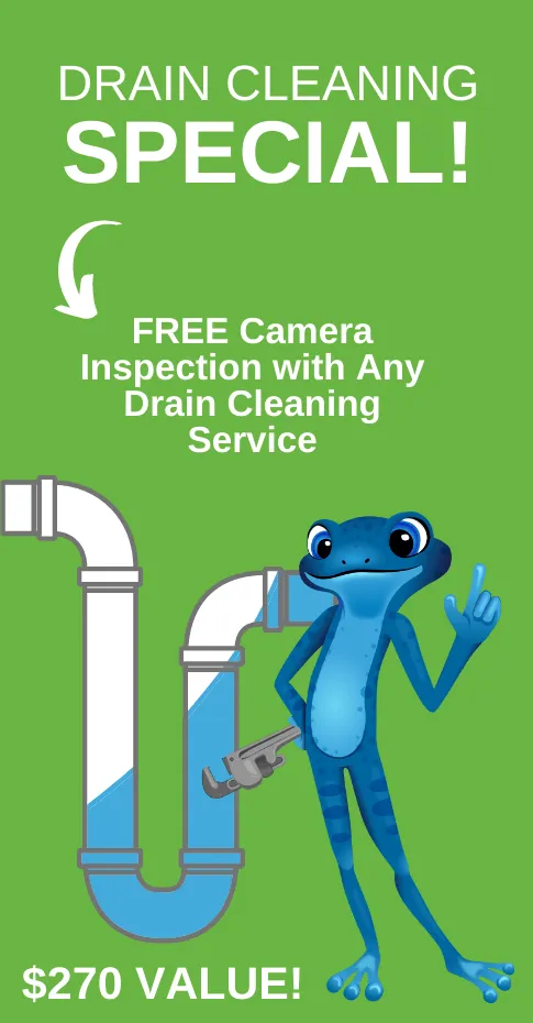 Slide of Bluefrog Plumbing Drain