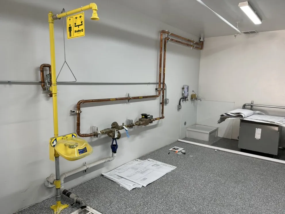 Slide of Blueprint Plumbing