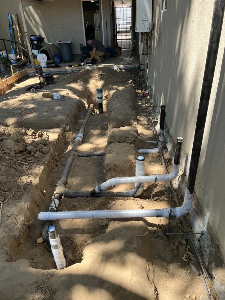 Slide of Blueprint Plumbing