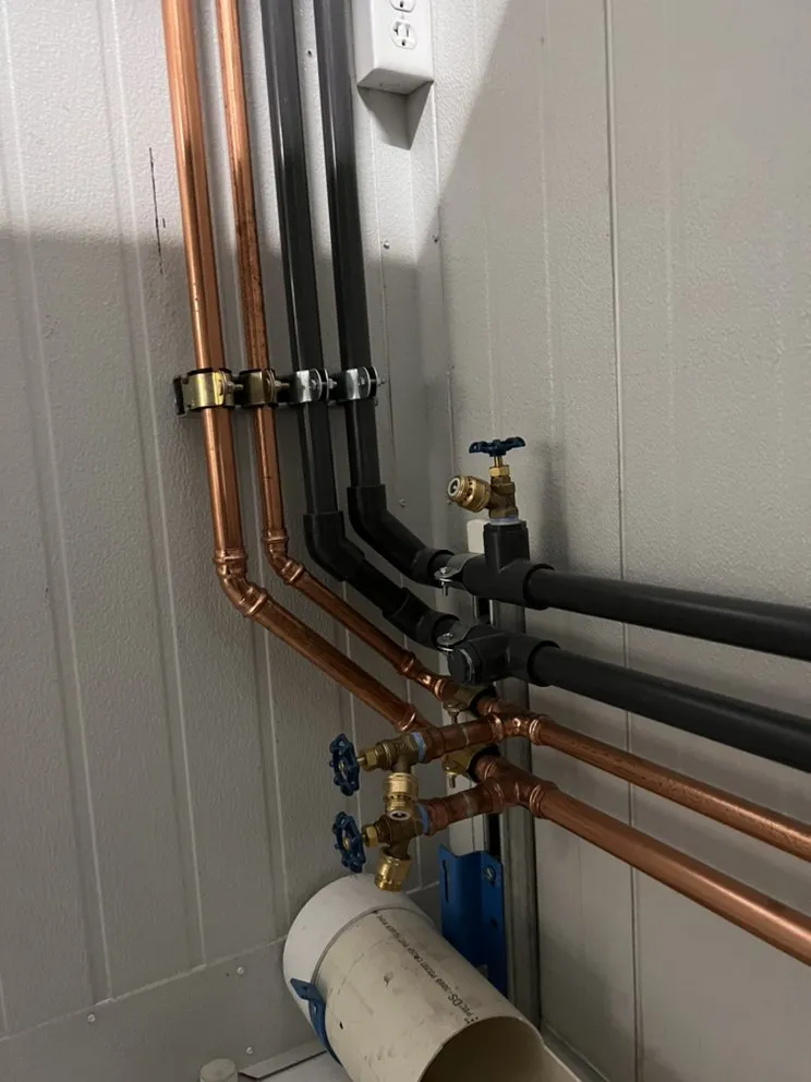 Slide of Blueprint Plumbing