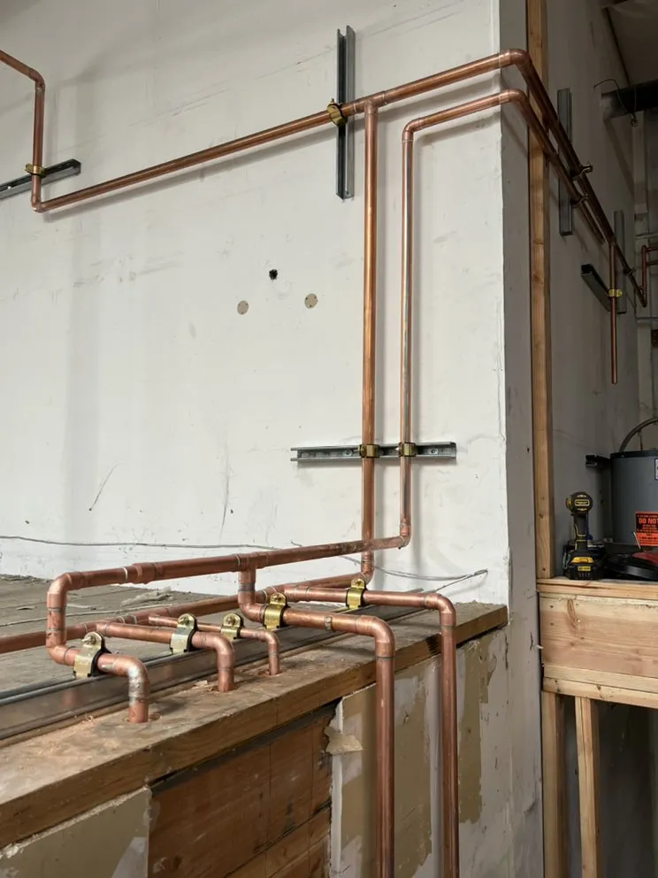 Slide of Blueprint Plumbing