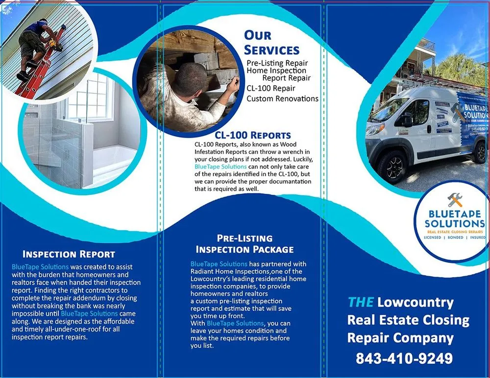 Slide of BlueTape Solutions