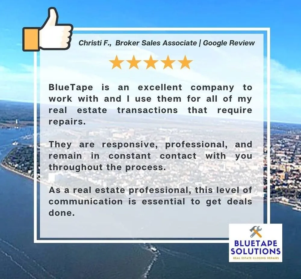 Slide of BlueTape Solutions