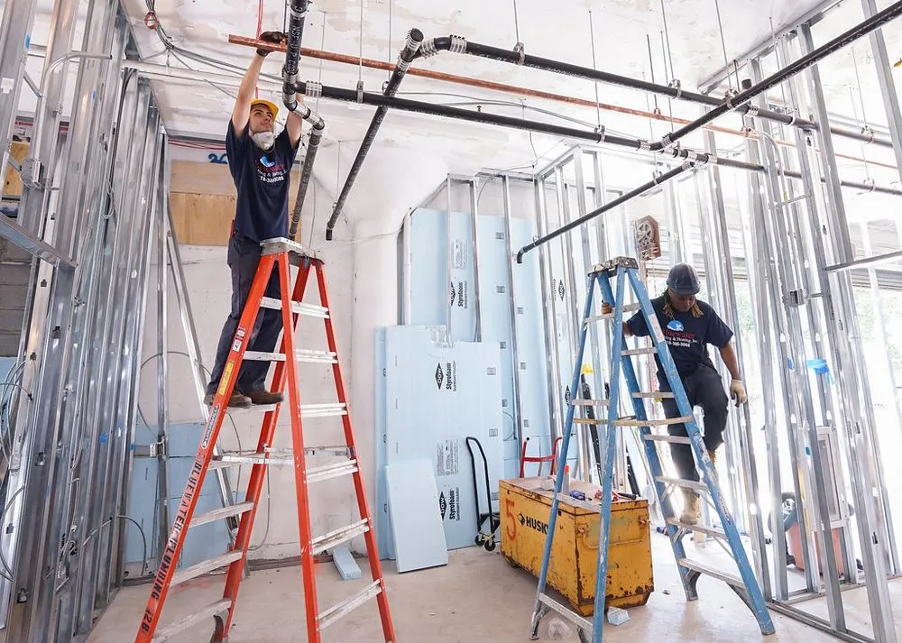 Professional emergency plumbing experts serving Middle Village, NY - Bluewater Plumbing, Heating, and Air Conditioning