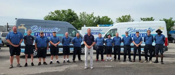 Bluewater Plumbing Service Logo