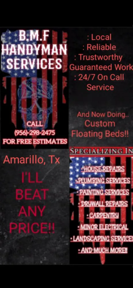 Slide of BMF Handyman Services