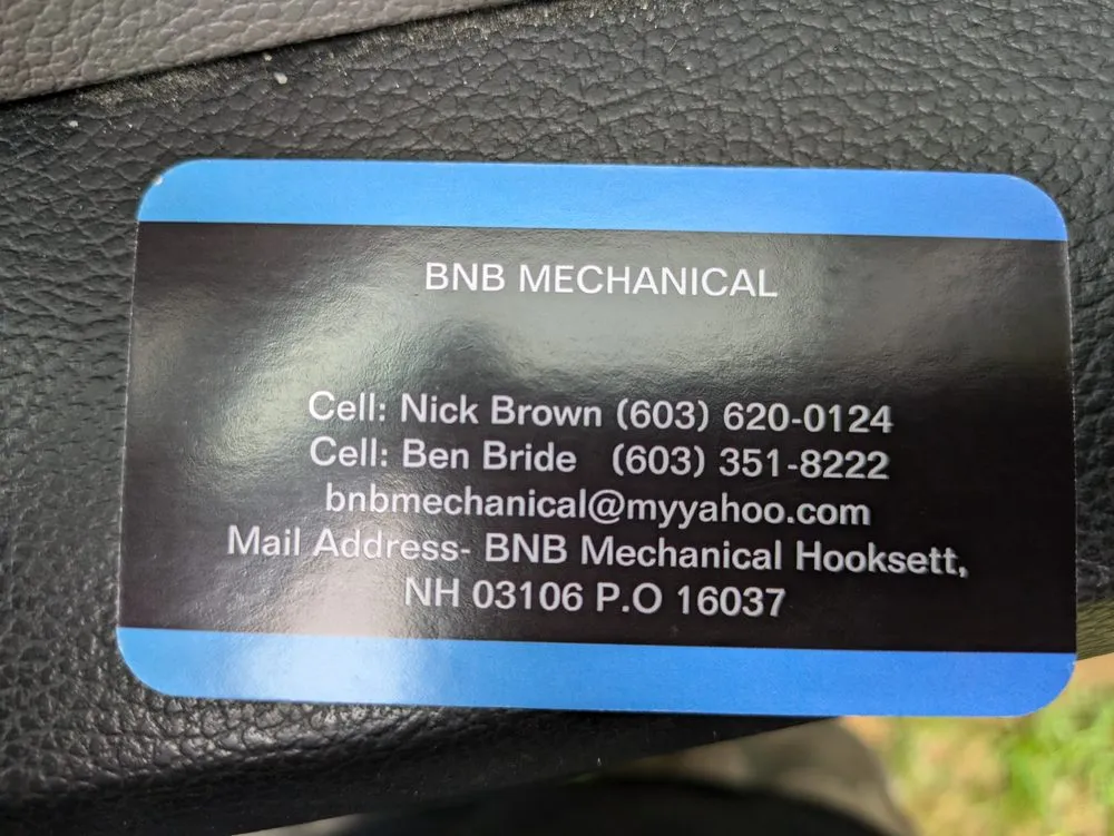 Slide of Bnb Mechanical