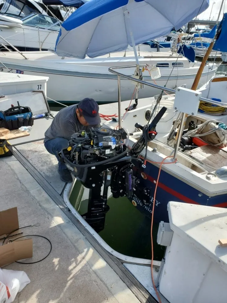 Slide of Boats Repair Dana Point