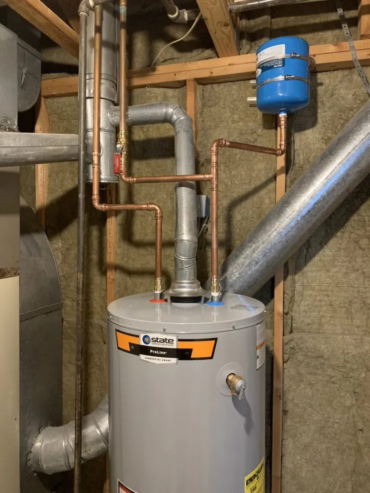 Professional water heater service in Arlington, VA by Bob and Kur Plumbing