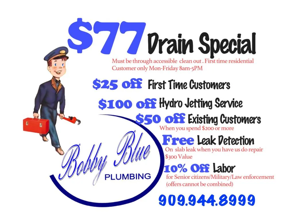 Slide of Bobby Blue Plumbing