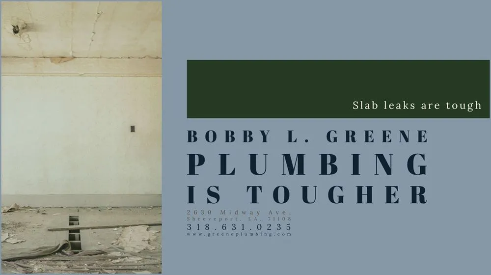 Quality plumbing repair experts serving Shreveport, LA - Bobby L Greene Plumbing, Heating & Cooling