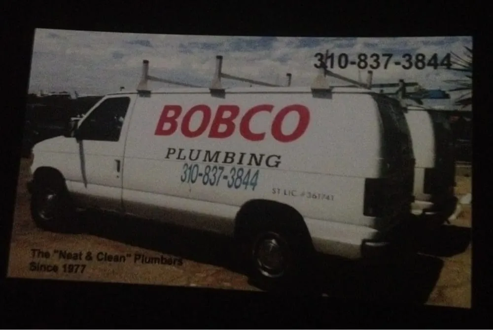 Slide of Bobco Plumbing
