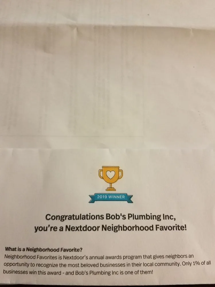 Slide of Bob's Plumbing