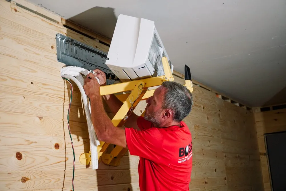 Slide of Boelcke Heating