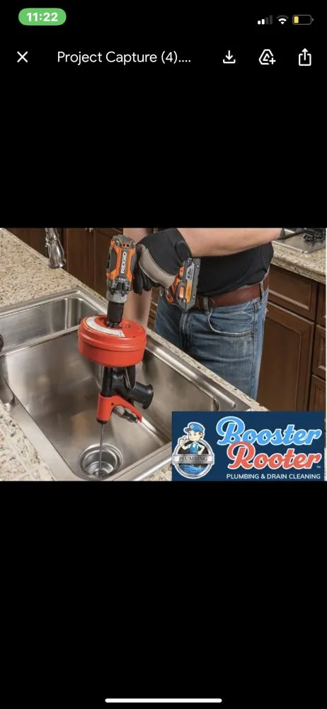Slide of Booster Rooter Plumbing and Drain Cleaning
