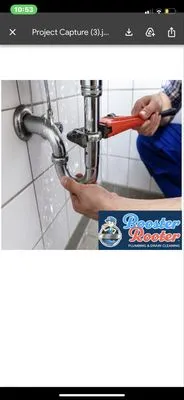 Booster Rooter Plumbing and Drain Cleaning Logo