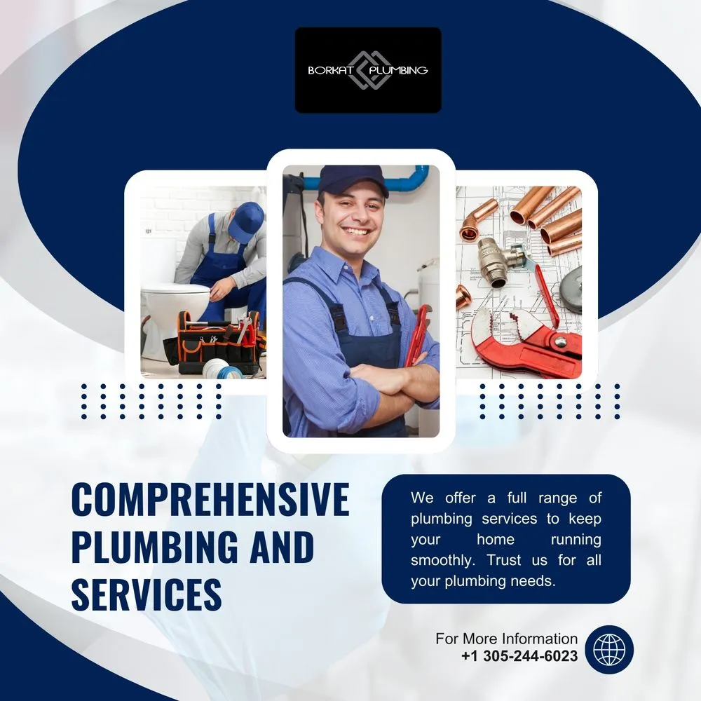 Slide of Borkat Plumbing Services