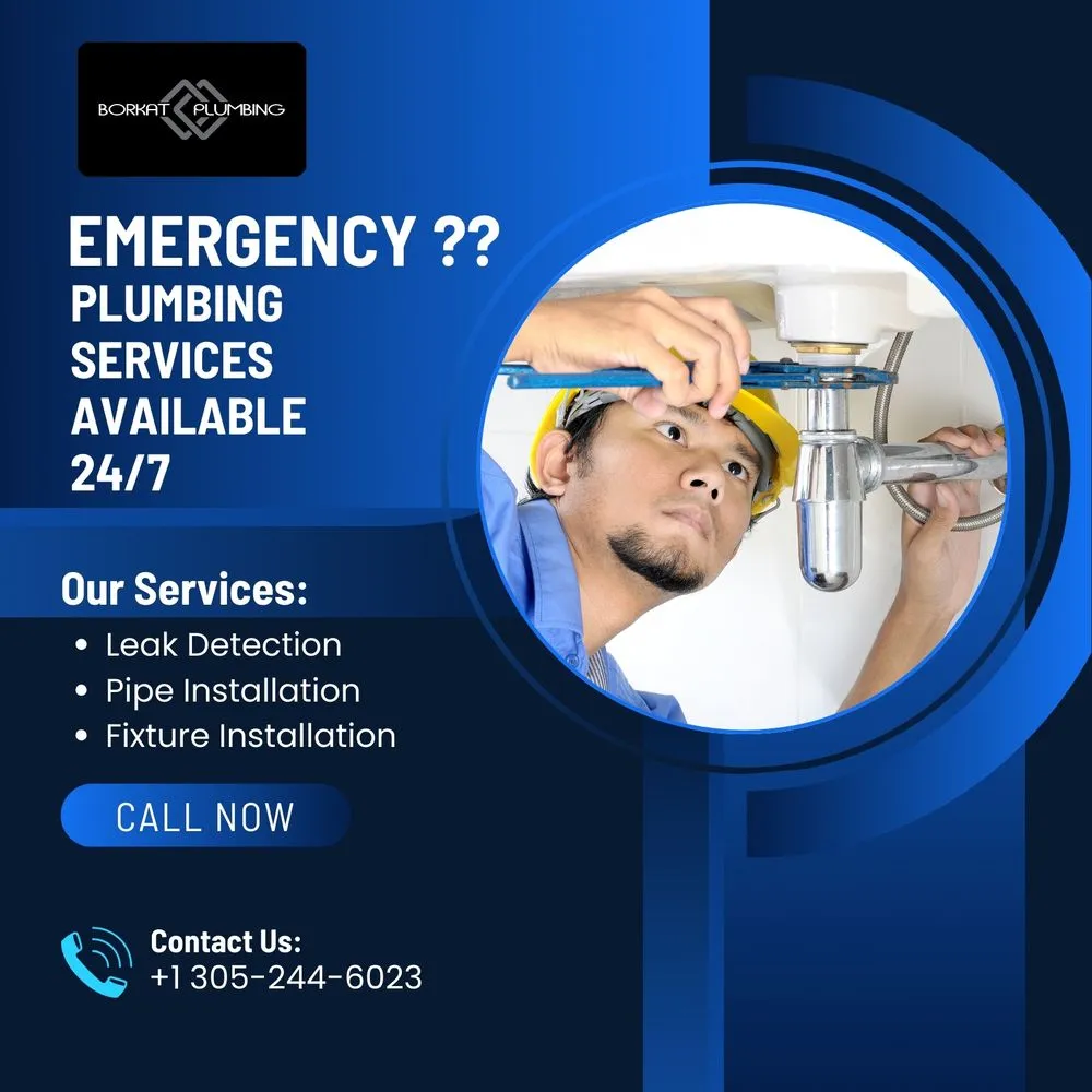 Slide of Borkat Plumbing Services