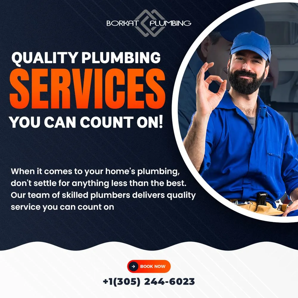 Slide of Borkat Plumbing Services