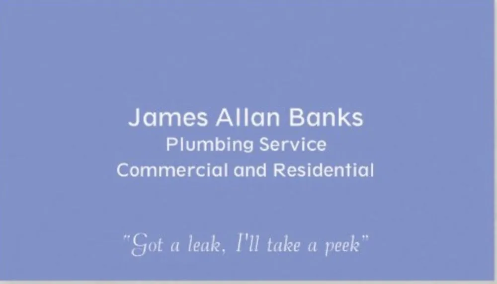 Slide of Born Again Plumbing