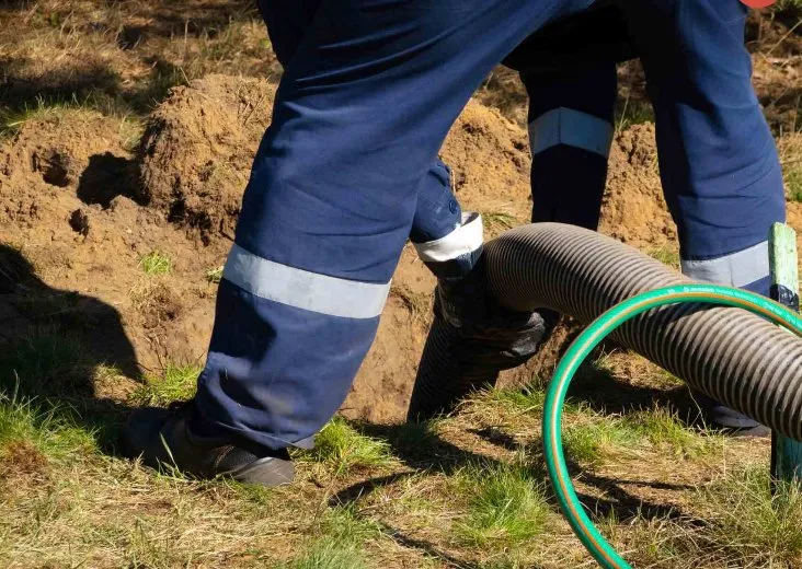 Slide of Bosley Drain & Septic